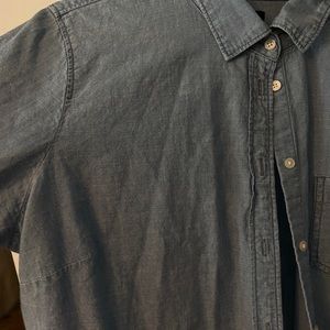 JCrew ls chambray top XLarge